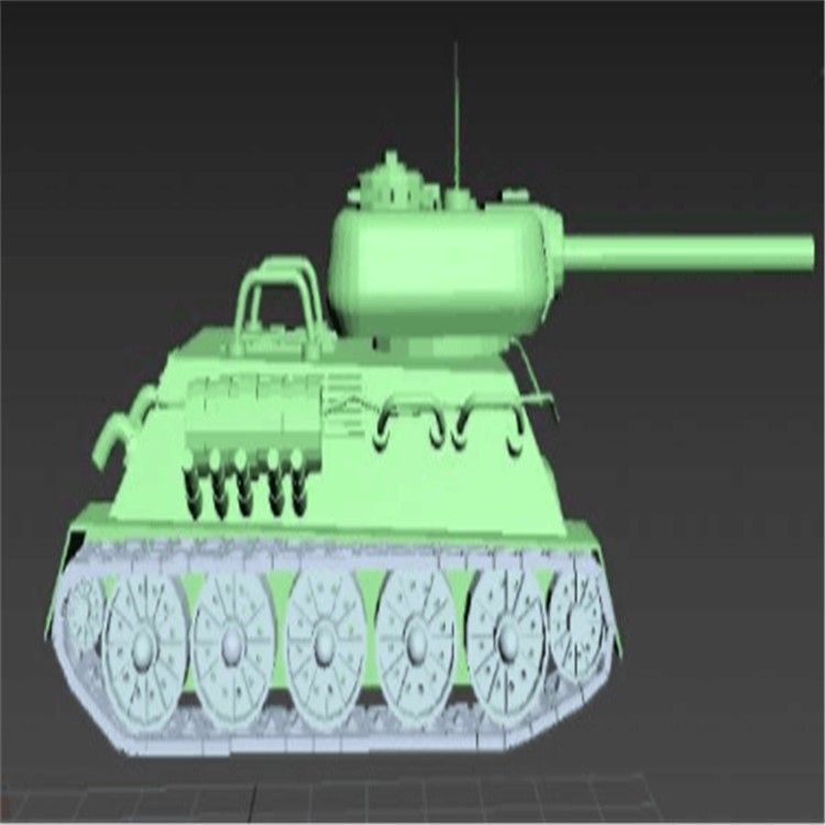 三水充气军用坦克模型